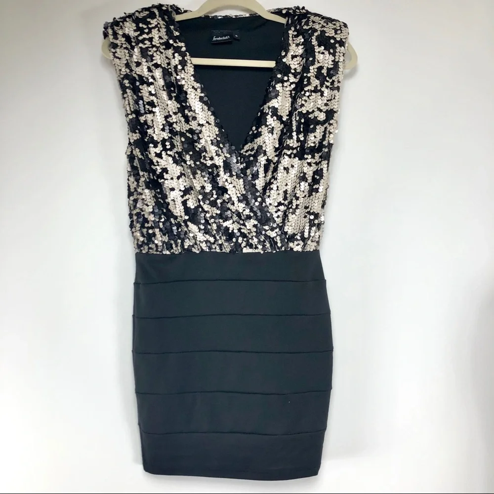 Fredrick’s of Hollywood sequin bandage dress. Sz S - Picture 1 of 8